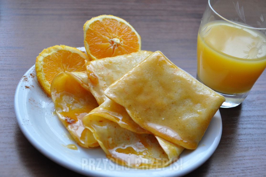 naleśniki pomarańczowe
