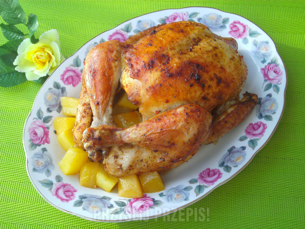 Kurczak pieczony z mango