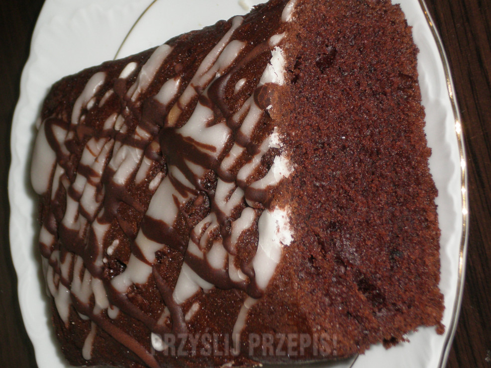 wilgotne ciasto mocno czekoladowe