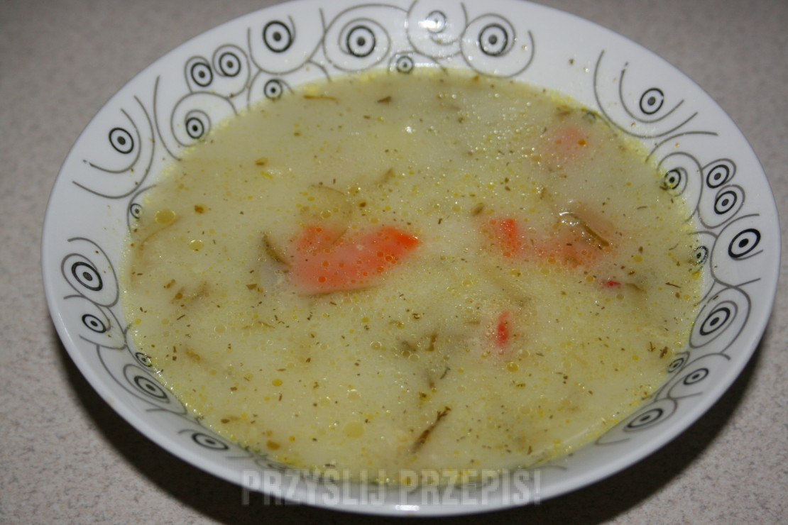 Tradycyjna zupa ogórkowa wg Magster