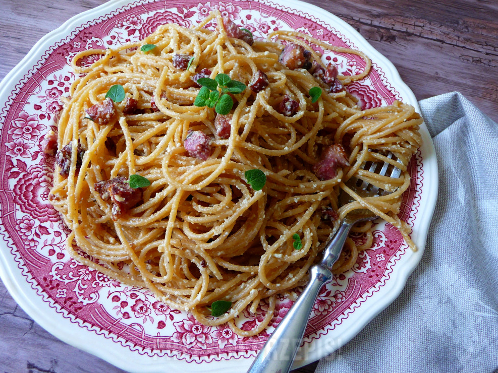 Spaghetti a'la carbonara