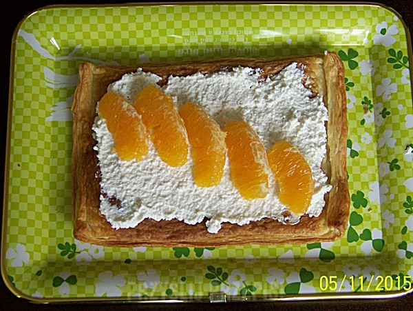 Tarta serowo- pomarańczowa