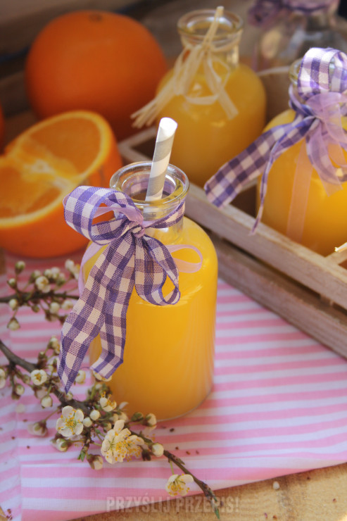 domowy sok pomarańczowy