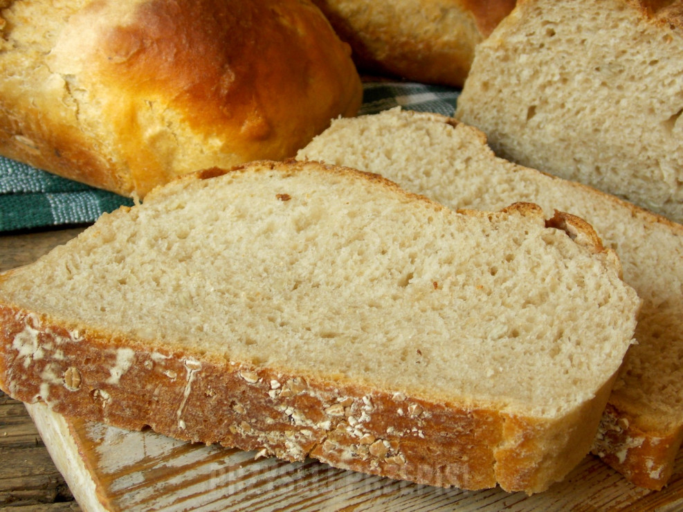 Chleb żytni na zakwasie i serwatce