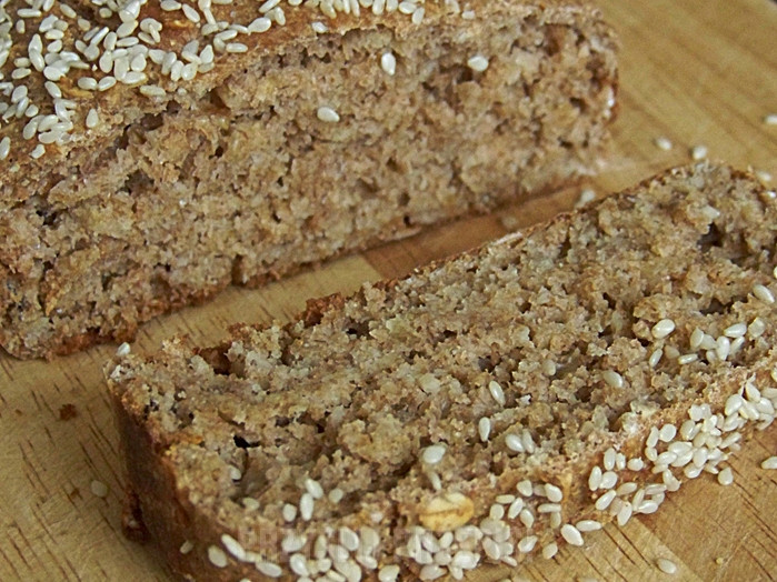 Kukurydziany chleb bez mąki 