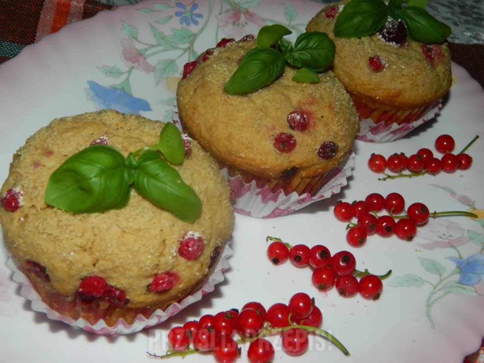 Dietetyczne muffinki z otrębami owsianymi