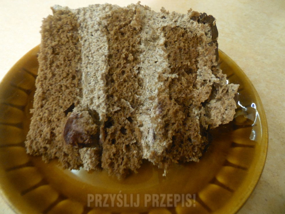 Tort węgierski, tort czekoladowo- wiśniowy