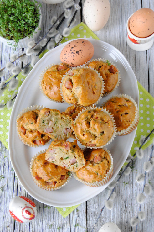 Wielkanocne muffiny