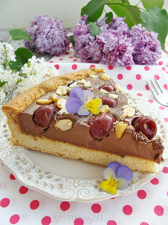 Tarta czekoladowa z wiśniami