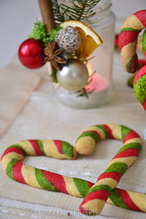 Świąteczne laski- candy canes