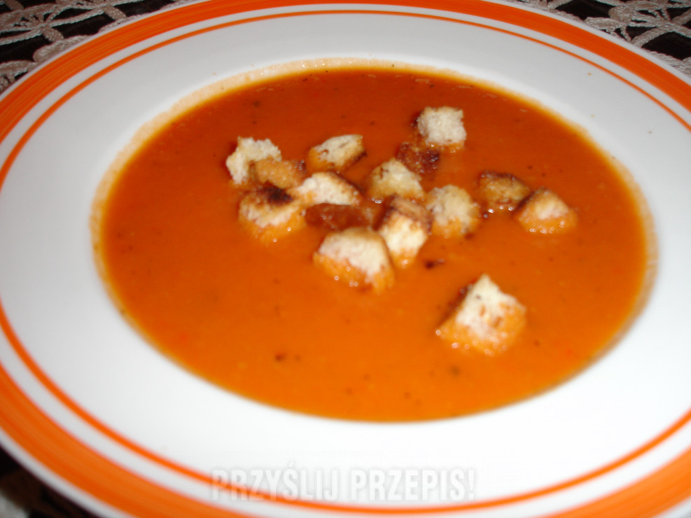 zupa krem z pomidorów.....