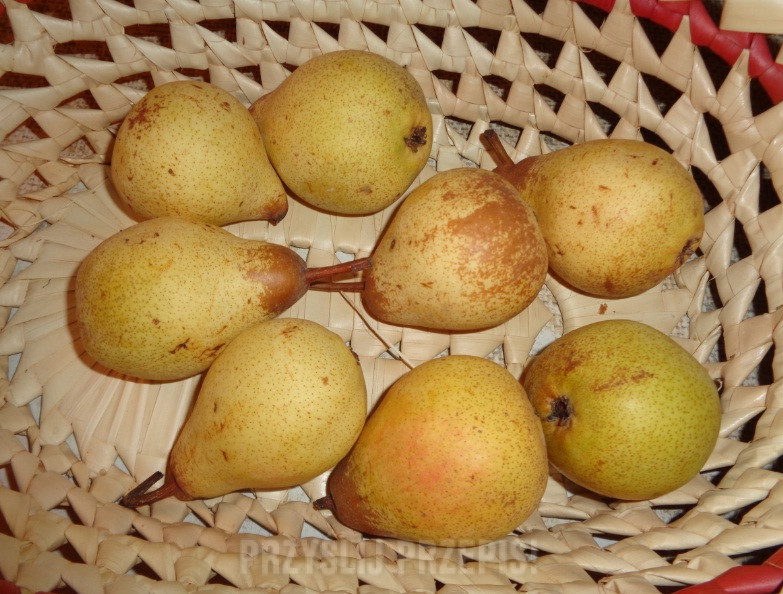 Portugalskie gruszki Rocha w occie jabłkowym