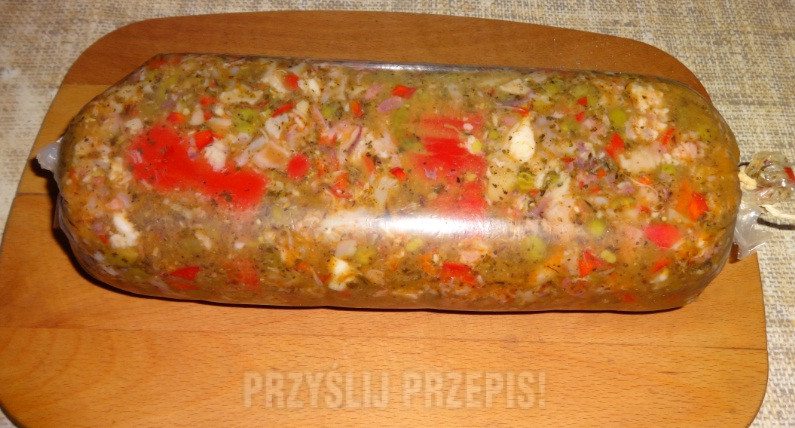 Salceson wieprzowy z papryką