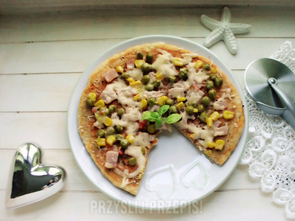 Szybka Pizza Z Patelni Z Warzywam