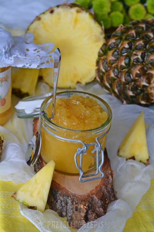 Domowy dżem ananasowy