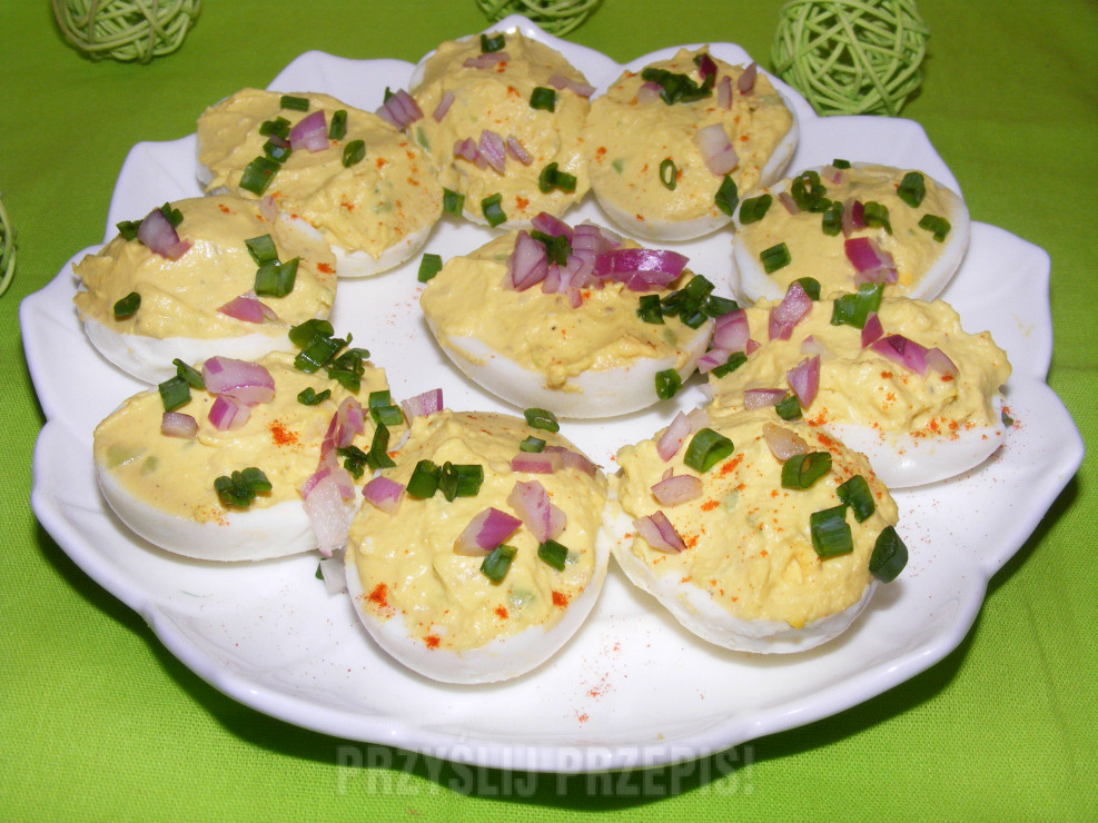 Jajka faszerowane awokado