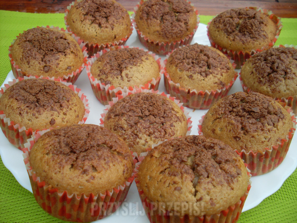Muffinki cynamonowo-czekoladowe