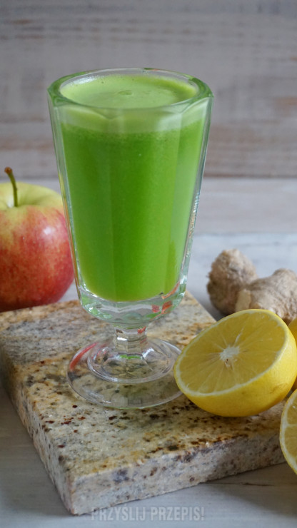 Zielony sok jabłkowo-ogórkowy