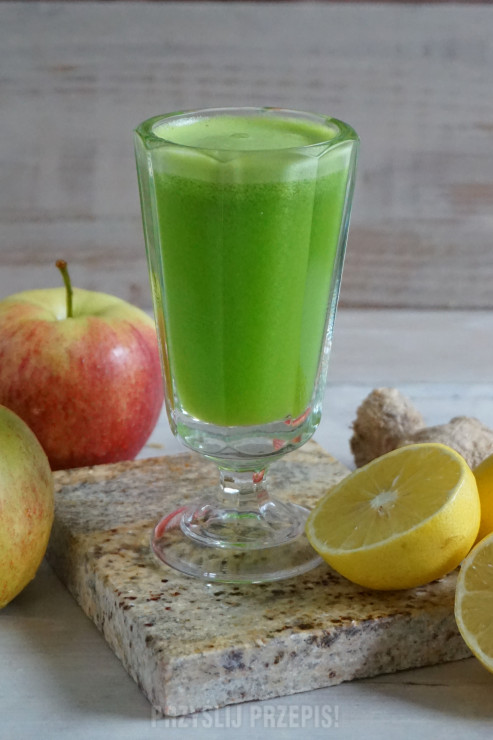 Zielony sok jabłkowo-ogórkowy