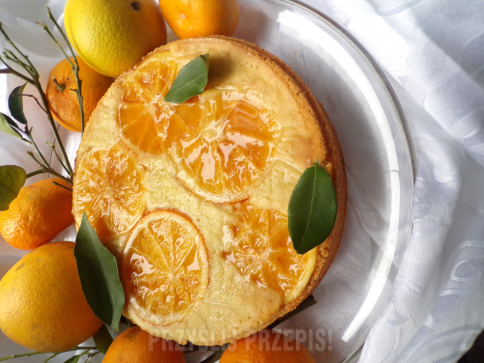 Ciasto Pomarańczowo-kokosowe
