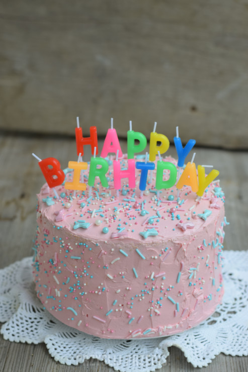 Syrenkowy tort urodzinowy