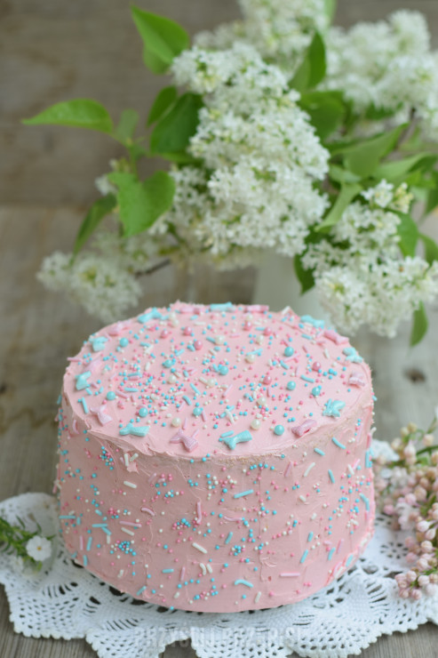 Syrenkowy tort urodzinowy