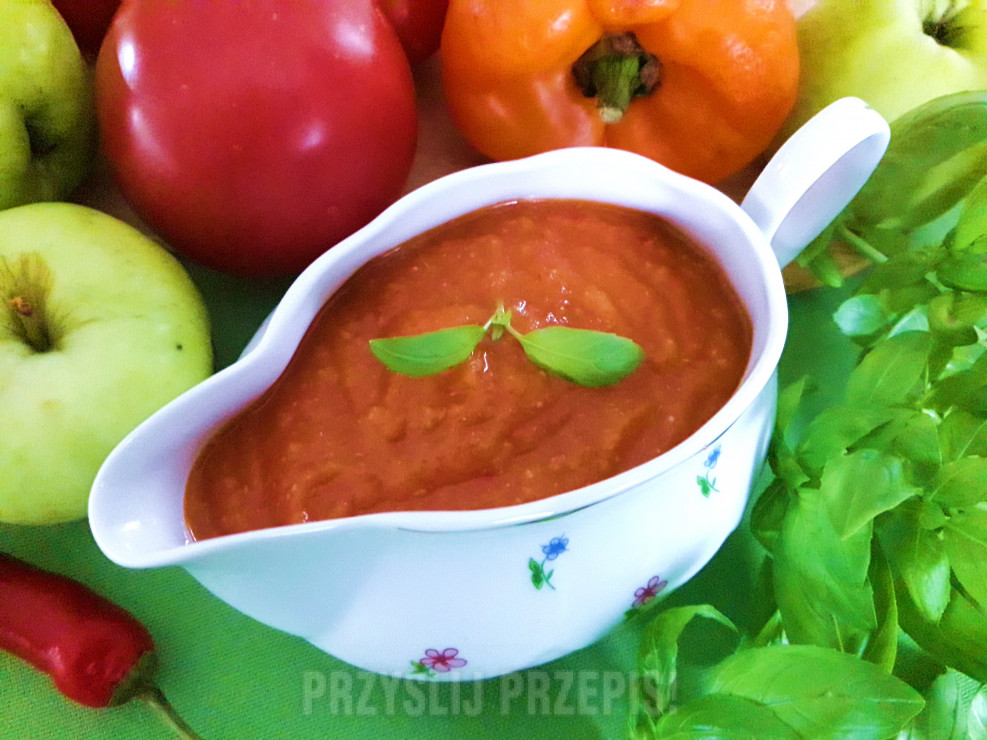 Adżika - gruziński sos pomidorowy