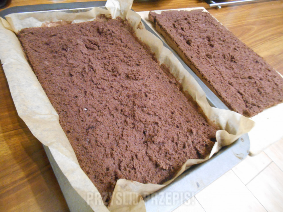 Ciasto kakaowe z masą truflową
