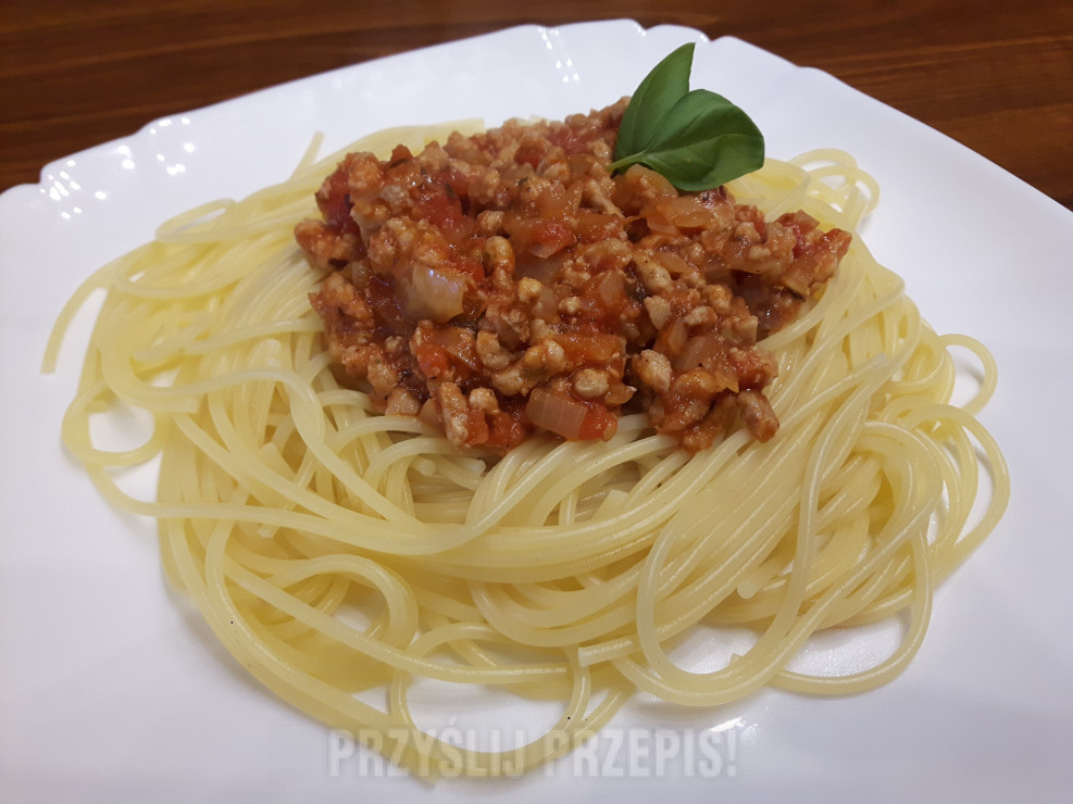 Spaghetti a'la bolognese :) wg beti27