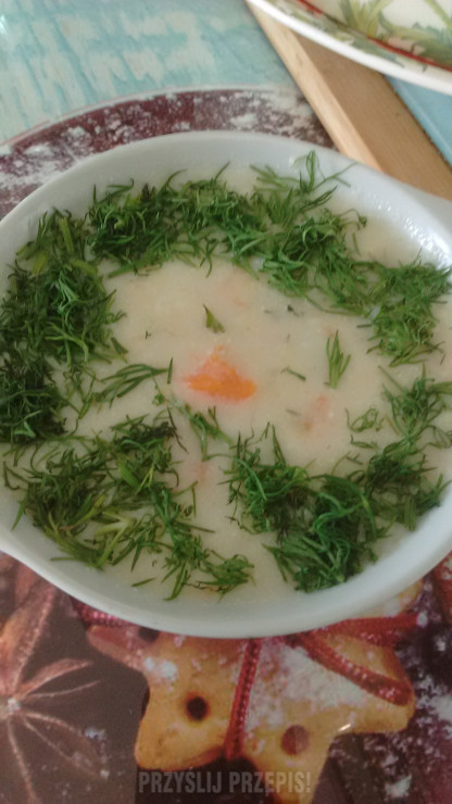Maślana zupa koperkowa
