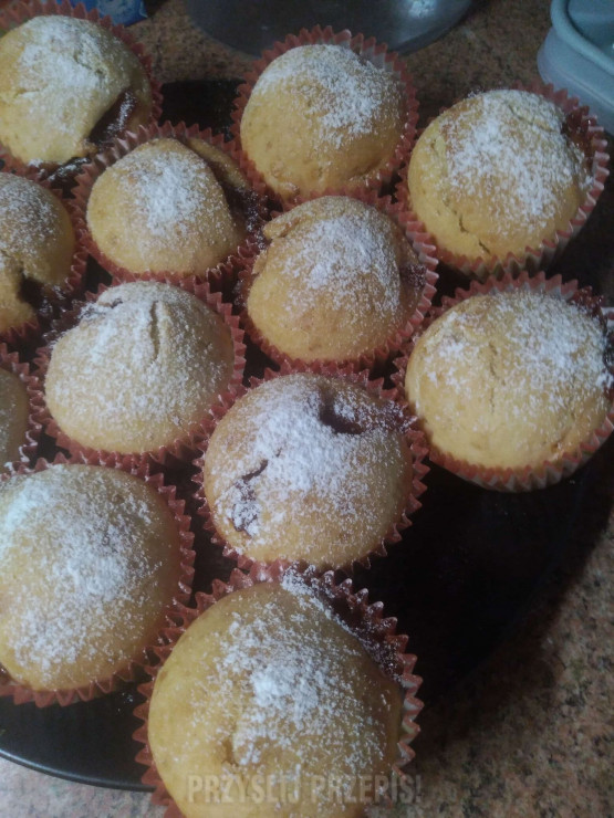 muffiny z marmoladą